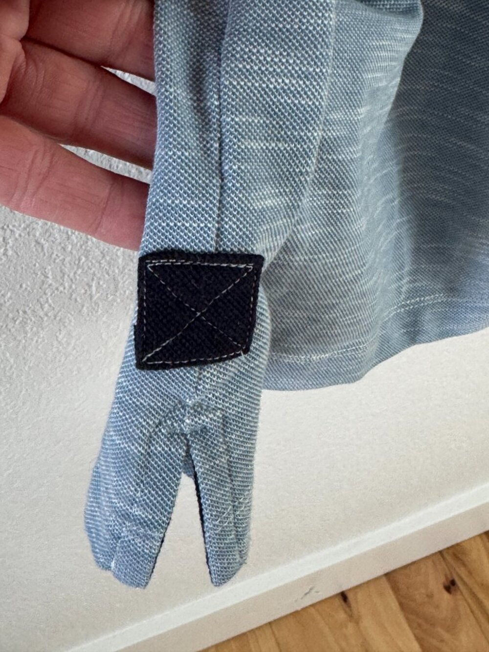 Iceberg Pique Polo Shirt L Light Blue - Picture 4 of 4